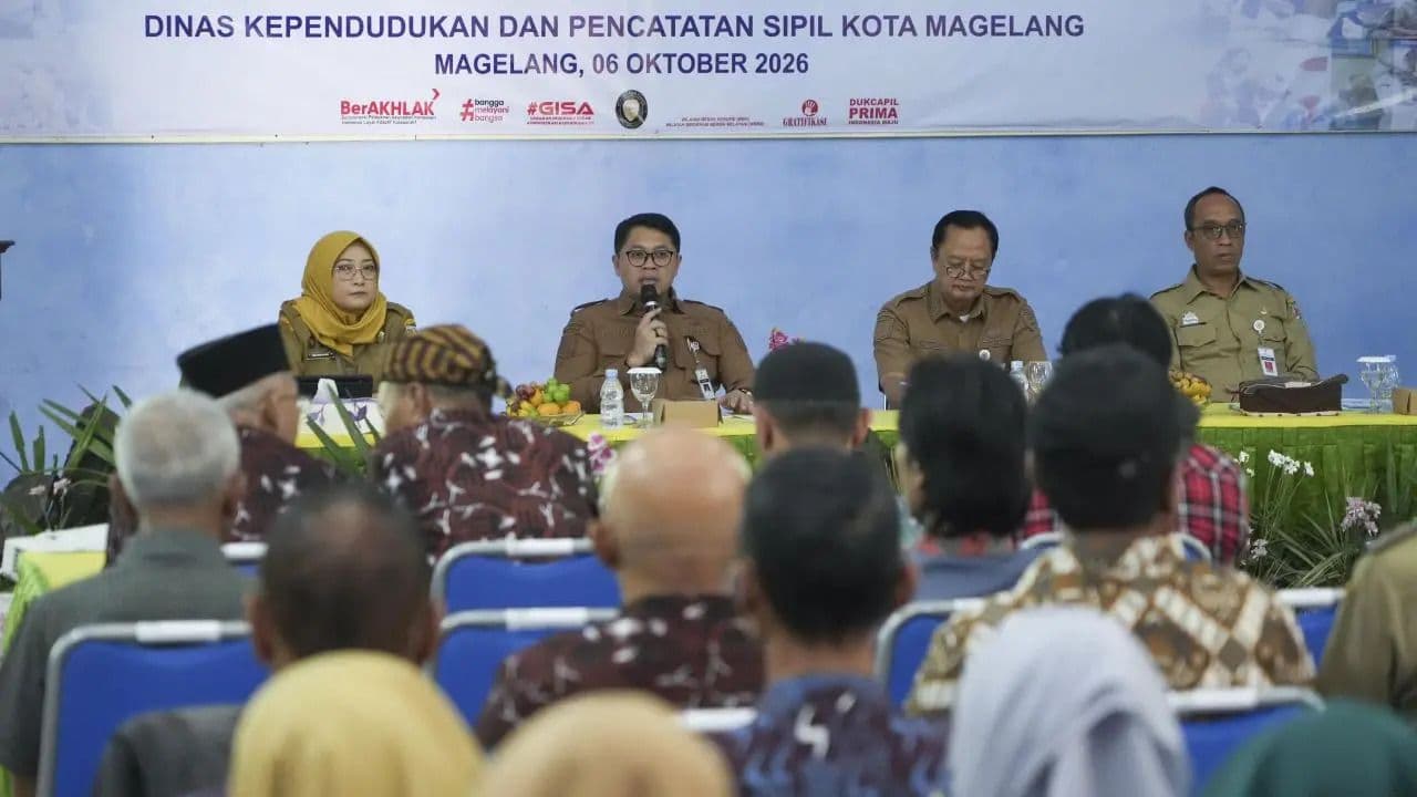Data Kependudukan Jadi Fondasi Ketepatan Program Pemerintah Kota Magelang